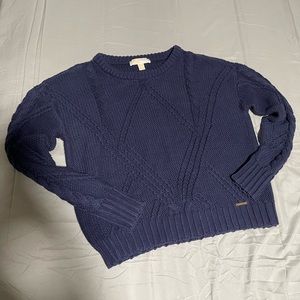 Michael Kors long sleeve sweater - size M - Blue Navy